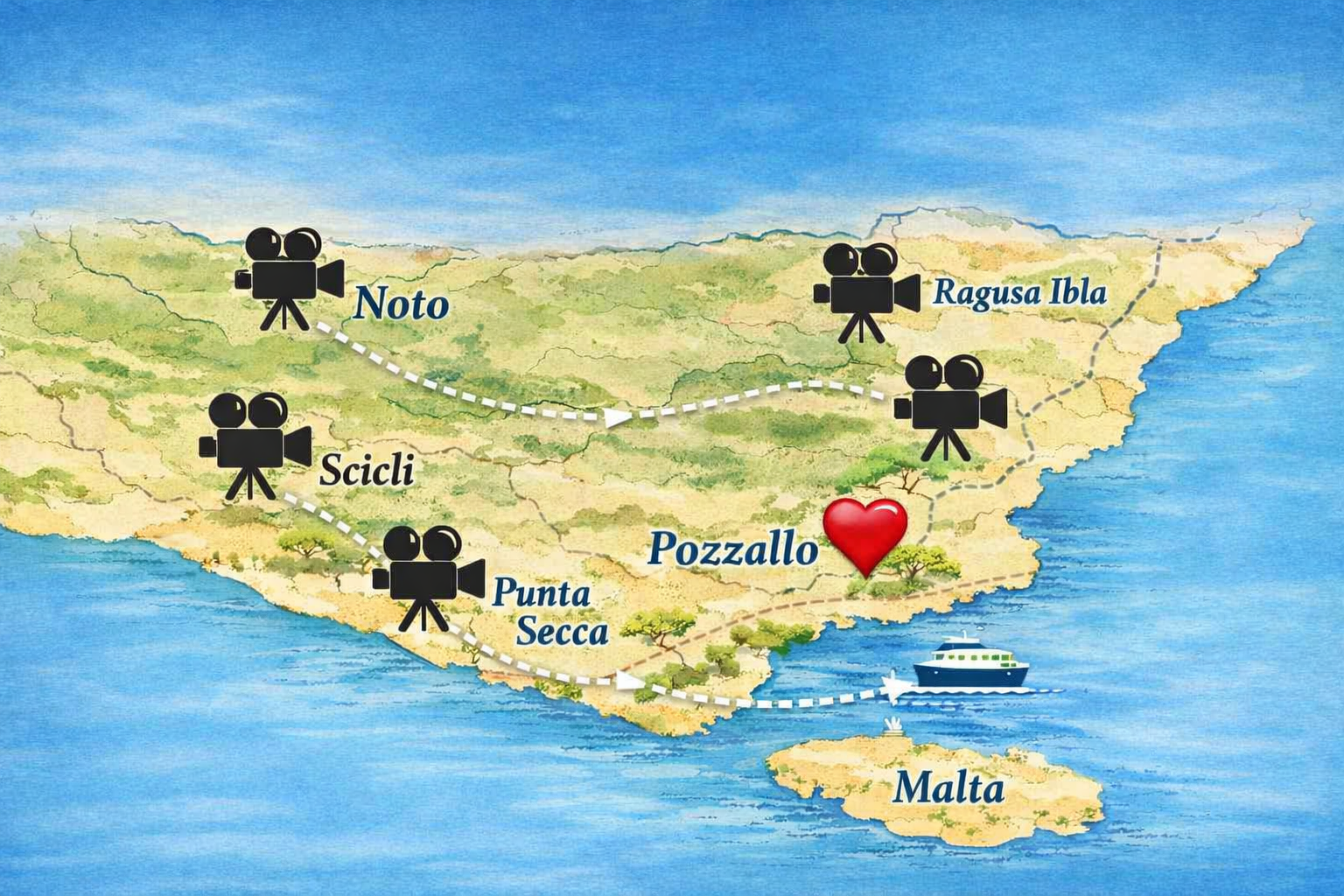 Sulle tracce del Commissario Montalbano